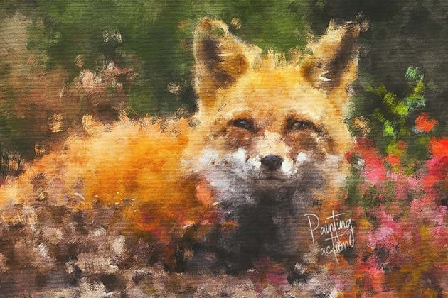 Painting Photoshop Action